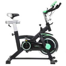 Bicicleta Spinning Estática com volante de inércia de 25 kg Extreme 25. Sistema Silence Fit, Monitor do ritmo cardíaco, Guiador e selim ajustáveis, Ecrã LCD, Rodas, Peso máximo 120 kg