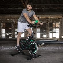 Vélo d'appartement Extreme 25. Volant d'inertie de 25 kg, cardiofréquencemètre, écran LCD, résistance variable, stabilisateurs, SilenceFit.