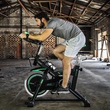 Extreme 25. Bicicleta Spinning Estática con Volante de Inercia de 25 Kg y Sistema Silence Fit, Pulsómetro, Manillar y Sillín Regulable, Pantalla LCD, Ruedas, Peso máximo 120 Kg