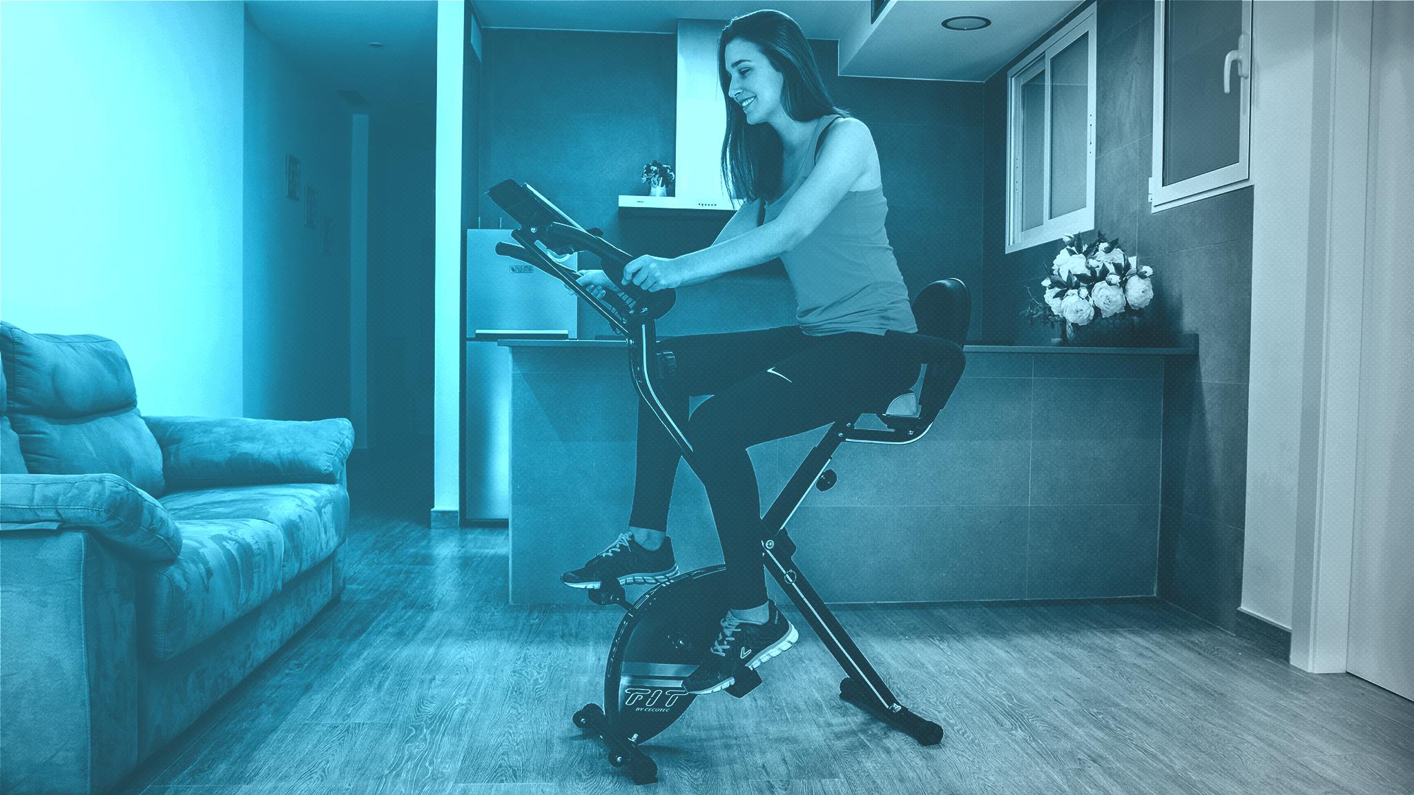 Ofertas en Cecotec: la bicicleta estática plegable para principiantes que  entrenan en casa - Showroom