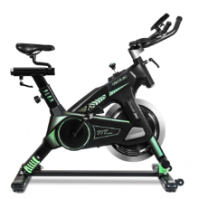 Spin bike UltraFlex 25. Sistema di ammortizzazione. Volano da 25 kg. Display LCD.