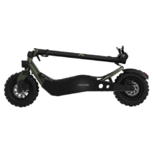 Bongo Serie Z Off Road Dark Green. Patinete Eléctrico Sube cuestas Gracias a una Potencia máxima de 1100 W. Batería extraíble, Autonomía ilimitada de hasta 40 km, Tracción Trasera