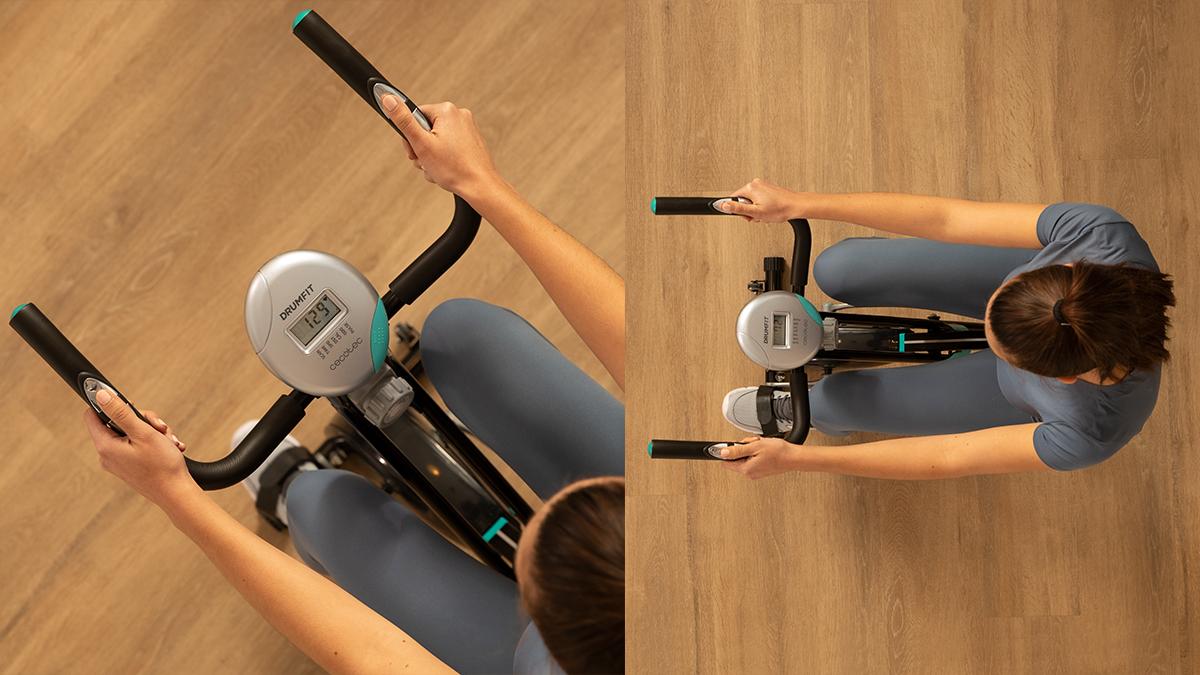 DrumFit XBike Neo Bicicleta estática plegable Cecotec