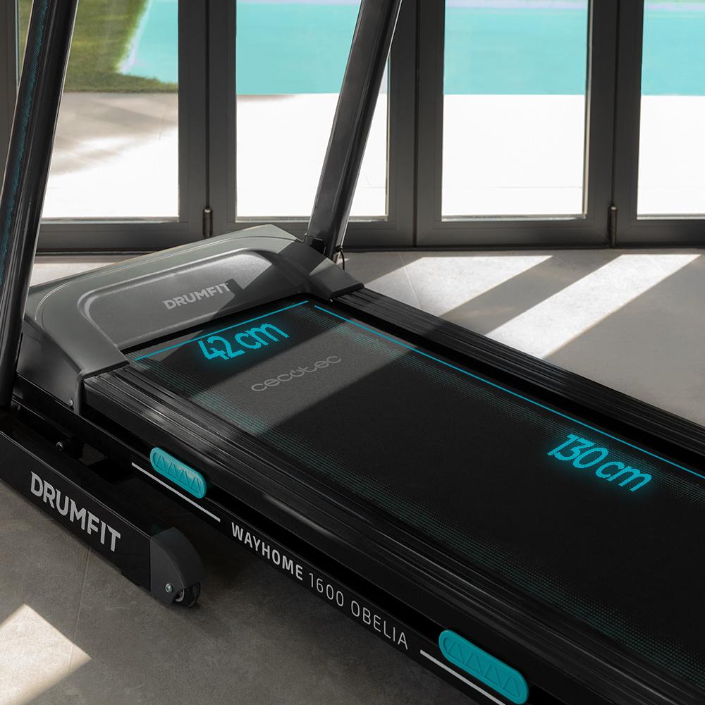 DrumFit WayHome 1600 Obelia Cinta De Correr Cecotec