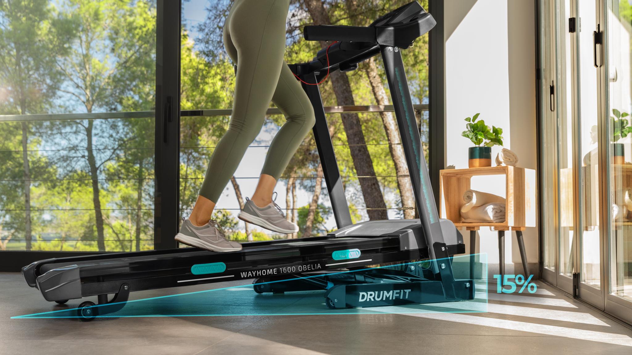 DrumFit WayHome 1600 Obelia Cinta de correr Cecotec