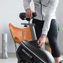 DrumFit Cycle 9000 Talos Heimtrainer Manuell einstellbarer magnetischer Widerstand, Lenker mit Herzfrequenzsensor, verstellbarer Sattel, Gerätehalter, Räder