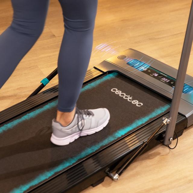 Superficie de carrera de 100 x 40 cm de la CECOTEC DrumFit WayHome 600 Pad