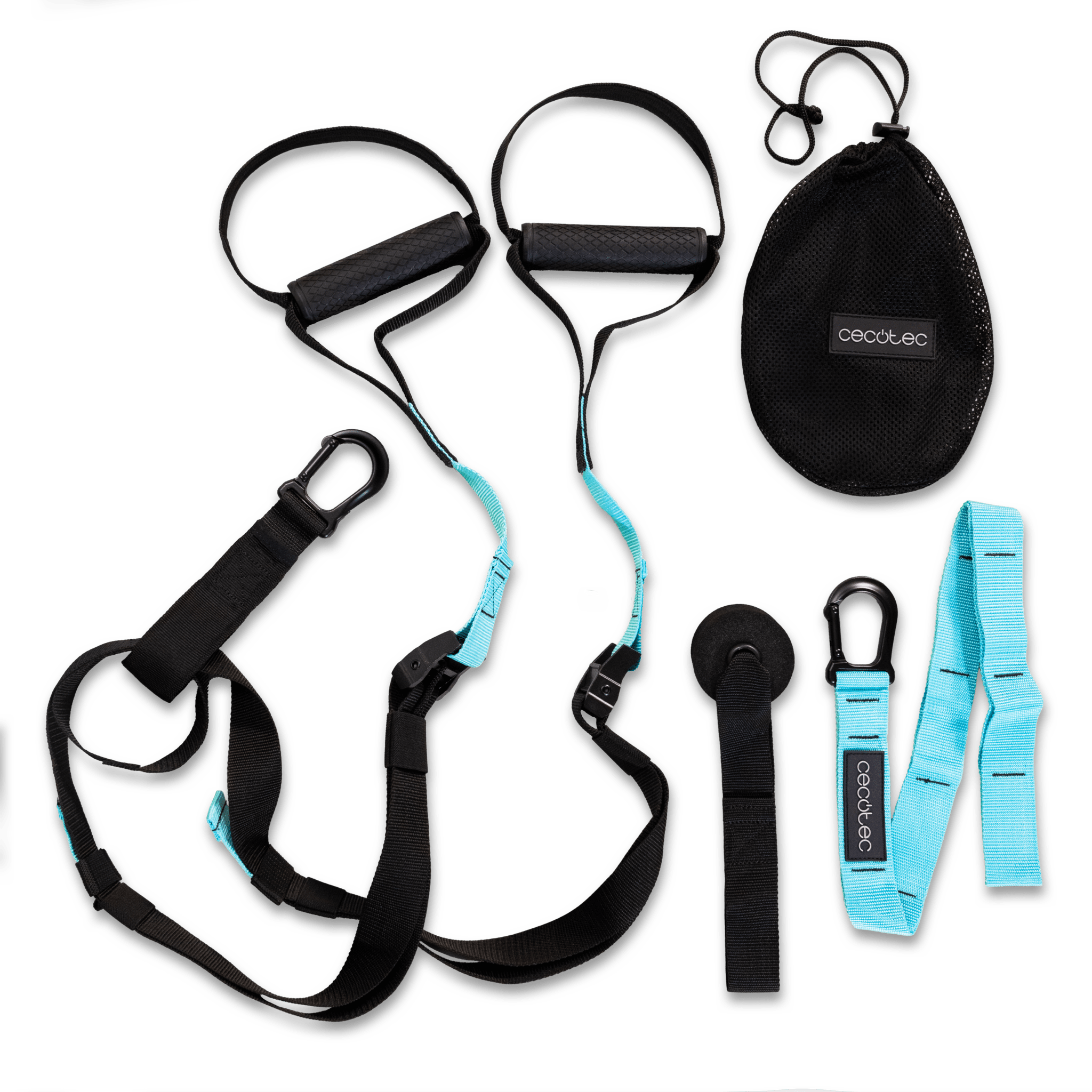 DrumFit TST Total Suspension Trainer DrumFit TST Total Suspension Trainer Correias de suspensão para treino funcional utilizando o seu próprio peso corporal. Design compacto e saco de transporte incluído.