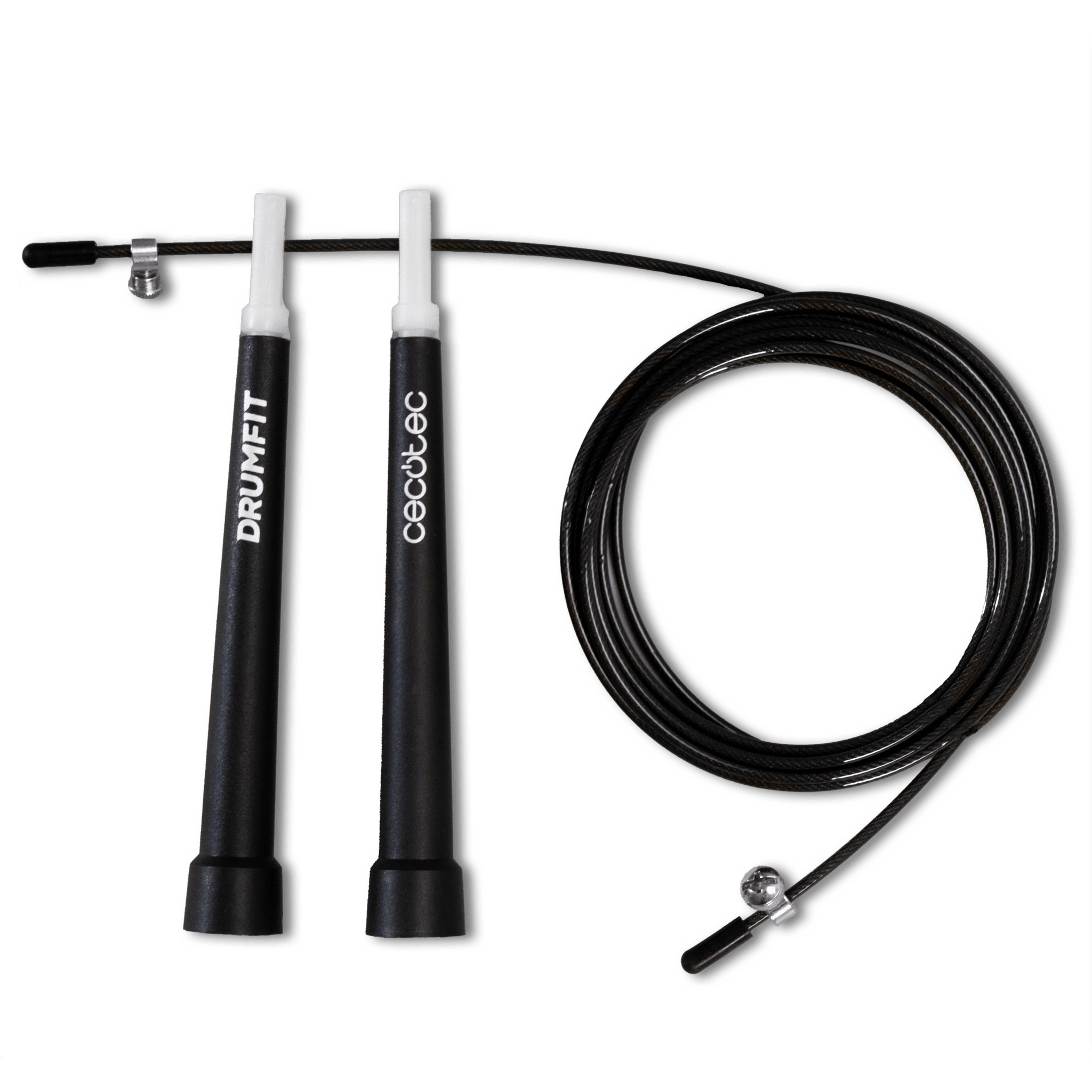 Corde à Sauter Cecotec DrumFit – 295 Cm, PVC, Poignées Ergonomiques, Roulement à Billes Silencieux – Fitness Et Cardio