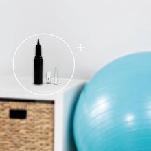DrumFit 65 Fitball Palla fitness di 65 cm di diametro per esercizi di tonificazione e rafforzamento e per lo stretching.  Ideale per esercitare gambe, braccia, addominali, glutei e schiena. Pompa inclusa.