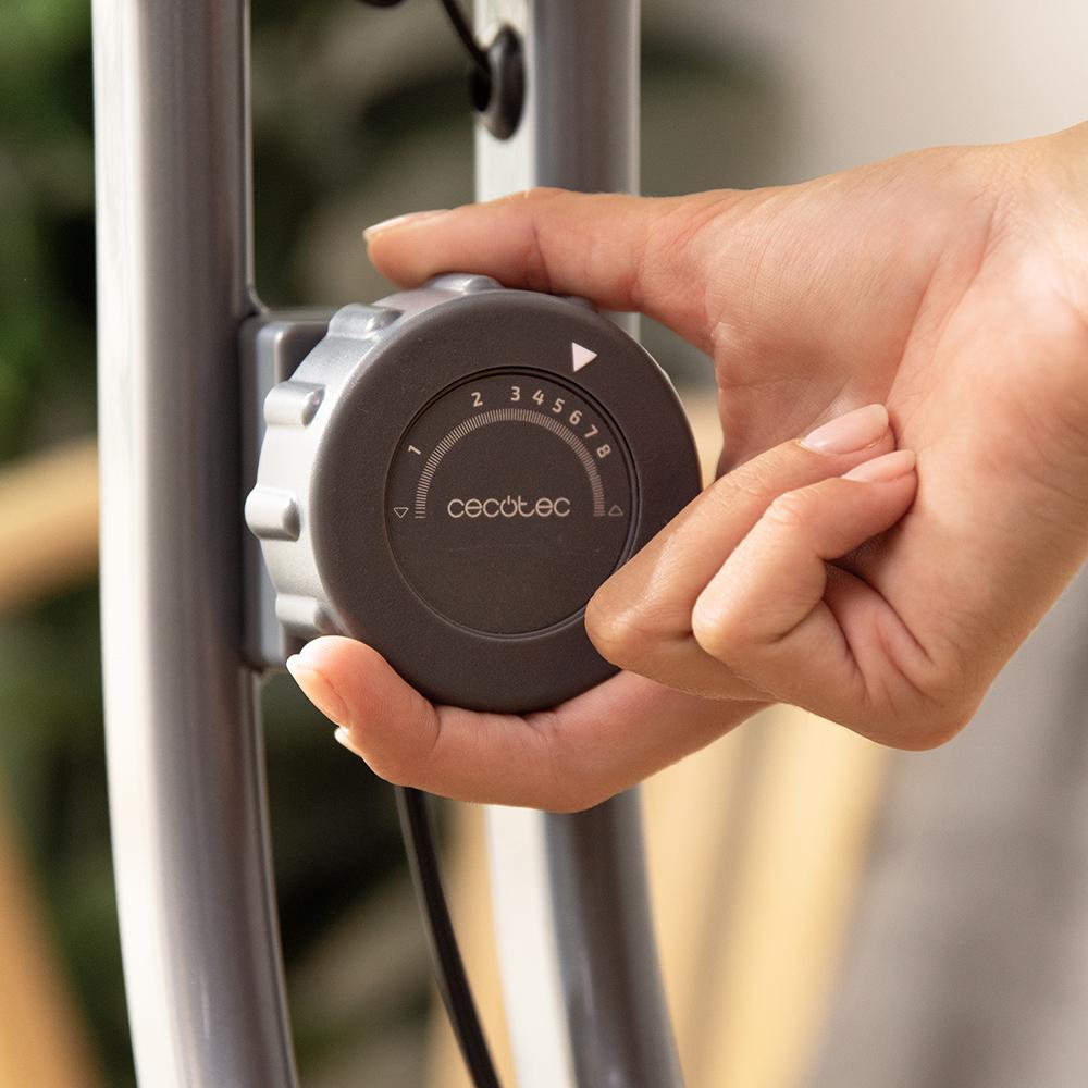 Selector de resistencia de 8 niveles de la DrumFit X-Bike 3000 Neo