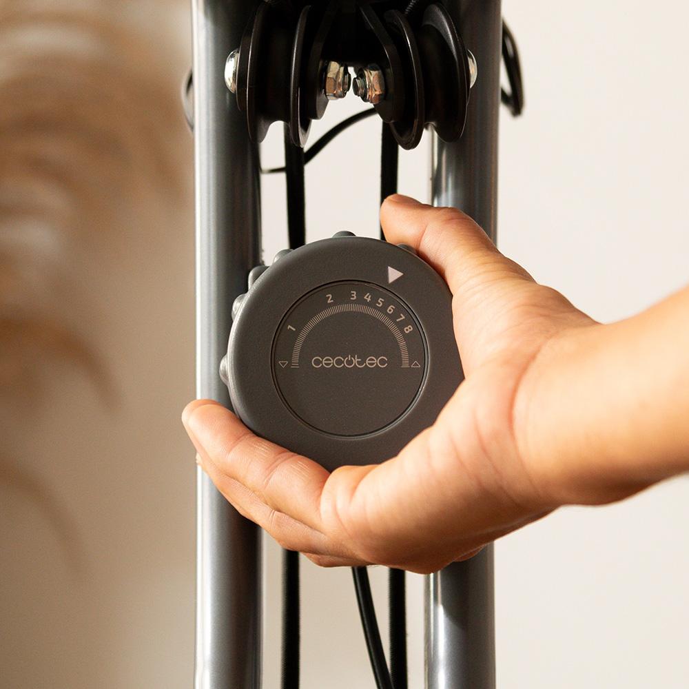 Cecotec Drumfit X-Bike 3000 Neo Bicicleta estática plegable Pantalla LCD  Resistencia magnética.