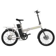 Vélo électrique Flexy Vélo électrique pliant avec 35 km d'autonomie, 20" et freins à double disque.