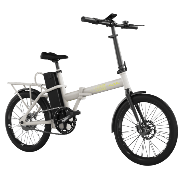 Bicicleta eléctrica Flexy Bicicleta elétrica dobrável com 35 km de autonomia, 16" e travões de disco duplo.