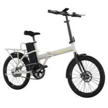 Bicicleta eléctrica Flexy Bicicletta elettrica pieghevole con 35 km di autonomia, 20” e doppio freno a disco.