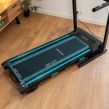 DrumFit WayHome 1600 Runner Sprint Tapis roulant pieghevole con potenza 1900 W. Da 1 a 16 km/h. 12 programmi predefiniti. Sistema di smorzamento. Pannello di controllo LCD. Superficie di corsa 130x40 cm. Inclinazione motorizzata. Pieghevole, con ruote per il trasporto, cardiofrequenzimetro, sistema di sicurezza magnetico e supporto per dispositivo.