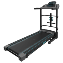 Cecotec Cinta de Correr Eléctrica Plegable Extreme Track. 3 CV, Sistema de  amortiguación, Brazos de agarre de espuma, Pantalla LCD, 12 Programas,  Hasta 18 km/h, Peso Máximo 120 Kg : : Deportes