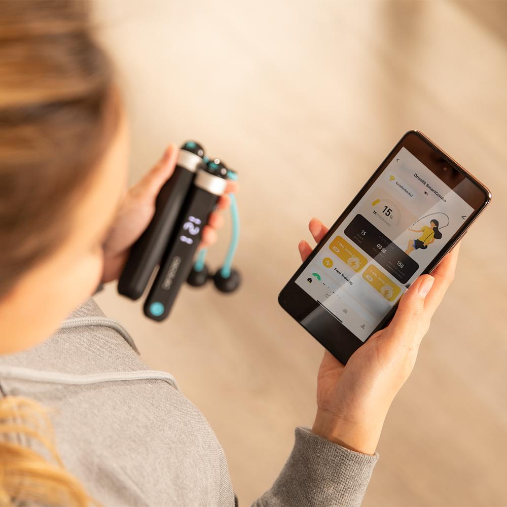 App Cecotec conectada a la DrumFit SmartComba 3000 Connected