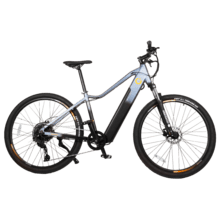 Mountain Avanti Bicicleta de montanha elétrica com 120 km de autonomia, suspensão dianteira, caixa de velocidades shimano de 10 velocidades e travão hidráulico de disco duplo tektro.