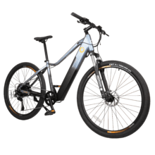 Mountain Avanti Bicicleta eléctrica de montaña 29", con 120Km de autonomía , suspensión delantera SR Suntour, cambio Shimano Cues de 10 velocidades y doble disco de freno hidráulico Tektro.