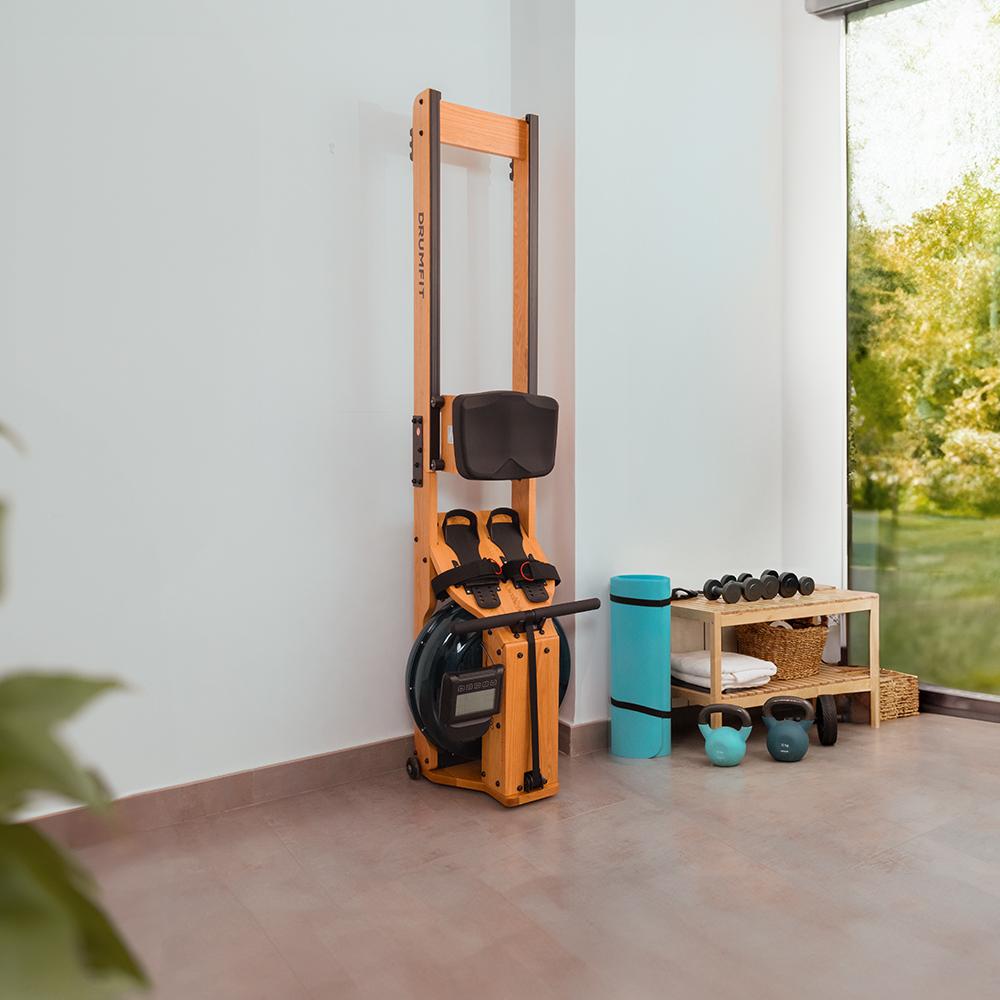 Cecotec Drumfit Rower 20000 Neptuno Wood guardado en vertical
