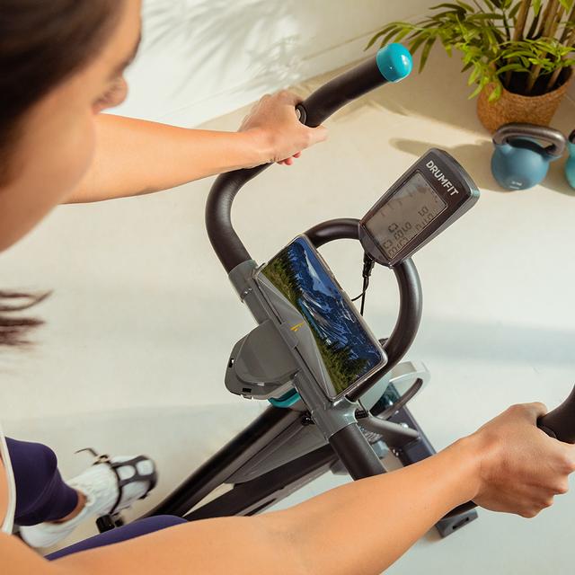 Pantalla LCD y soporte para dispositivos de la bicicleta CECOTEC DrumFit Indoor 13000 Race Sprint