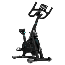 DrumFit Indoor 24000 Magnetic Connected Bicicleta de interior com sistema de resistência magnética ajustável. APP. Volante de inércia de 24 kg. Ecrã LCD. Suporte para dispositivo. Monitor cardiaco.