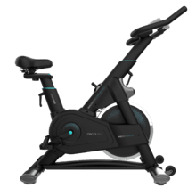 DrumFit Indoor 24000 Magnetic Connected Bicicleta de interior com sistema de resistência magnética ajustável. APP. Volante de inércia de 24 kg. Ecrã LCD. Suporte para dispositivo. Monitor cardiaco.
