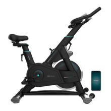 DrumFit Indoor 24000 Magnetic Connected Cyclette indoor con sistema di resistenza magnetica e volano da 24 kg. APP. 8 livelli di resistenza. Display LCD. Supporto per dispositivi. Cardiofrequenzimetro. Ruote di trasporto. Sellino e manubrio regolabili. Peso massimo 120 kg e altezza massima 190 cm.