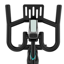 DrumFit Indoor 24000 Magnetic Connected Bicicleta de interior com sistema de resistência magnética ajustável. APP. Volante de inércia de 24 kg. Ecrã LCD. Suporte para dispositivo. Monitor cardiaco.