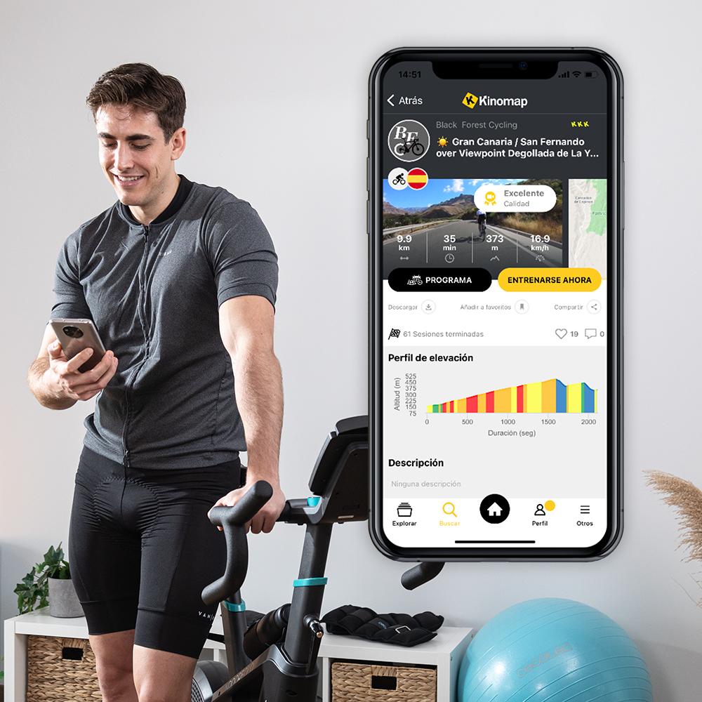Cecotec DrumFit Indoor Eolo compatible con app Kinomap