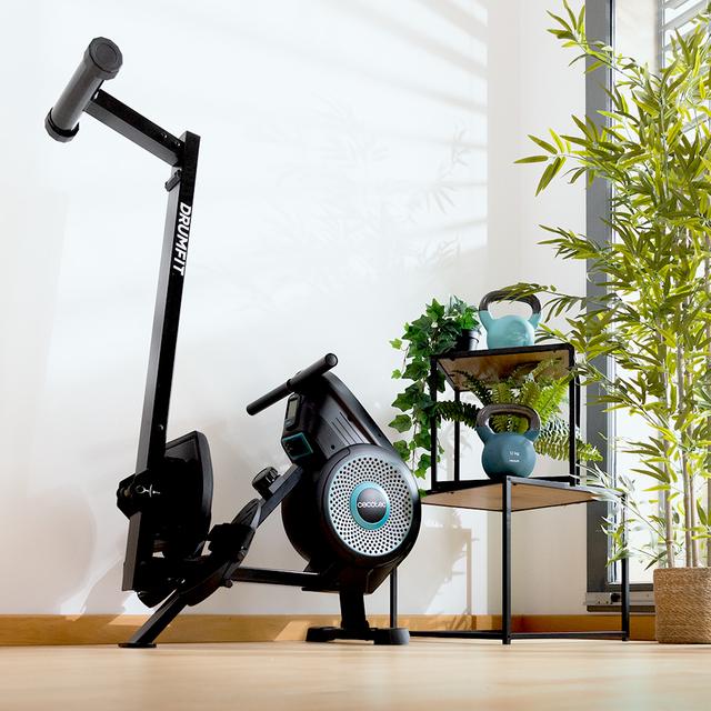 Cecotec Drumfit Rower Eolo Magno plegada verticalmente para guardar