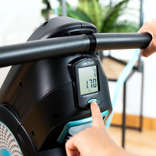 Pantalla LCD del remo Cecotec Drumfit Rower Eolo Magno