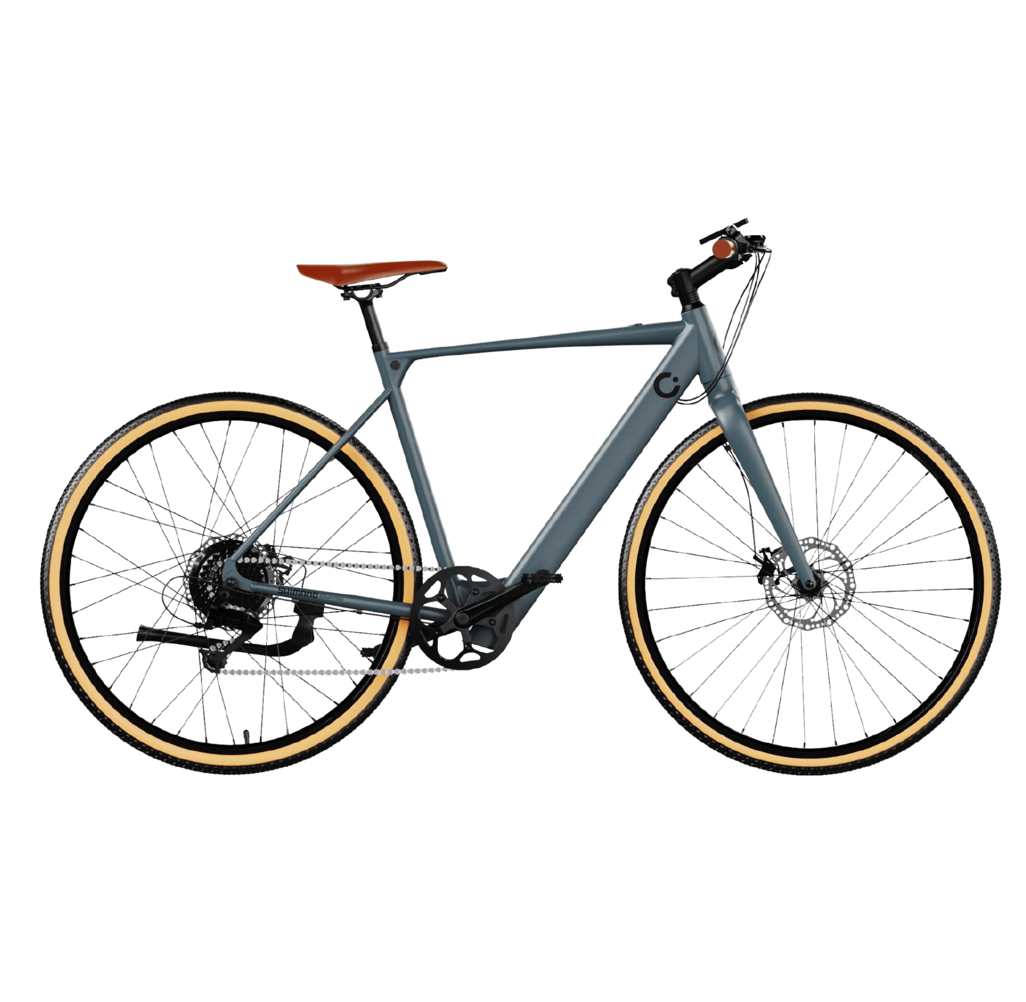 Bicicleta eléctrica CECOTEC Sprint Silver vista lateral