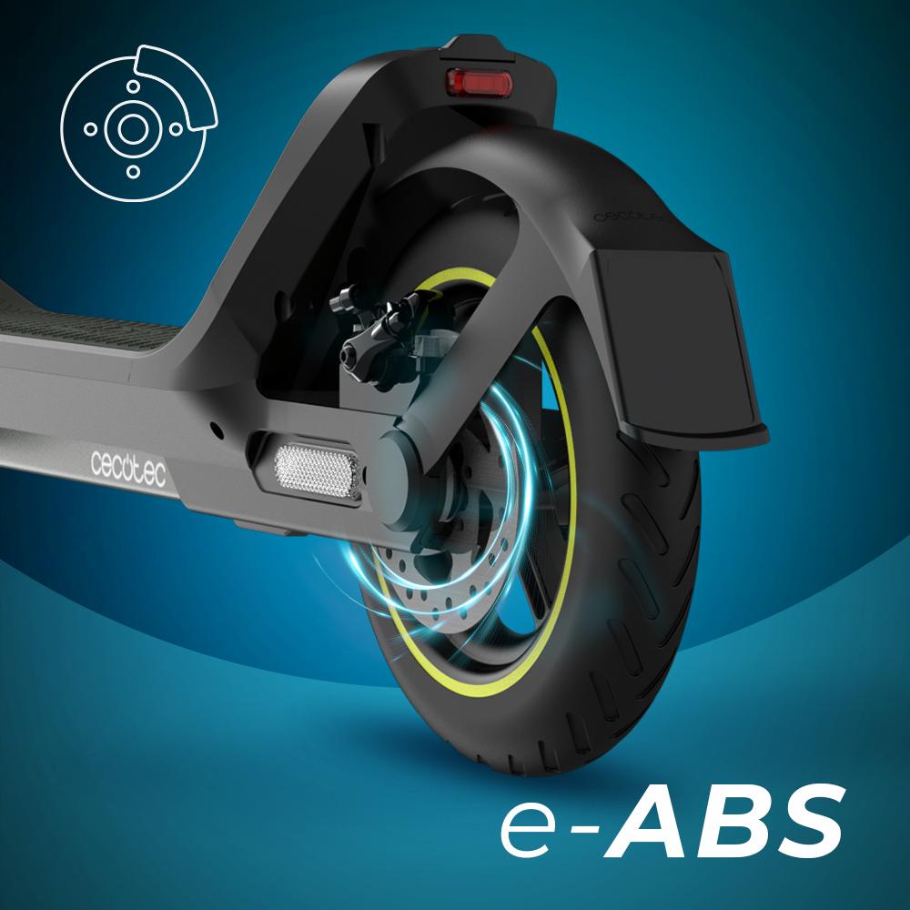 Sistema de frenado e-ABS del CECOTEC Bongo M40 Connected
