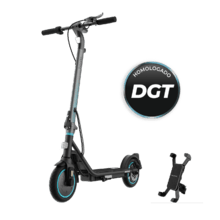 Trottinette électrique Bongo D20 Mobile 250 W avec une pointe maximale de 500 W et 20 km d'autonomie.