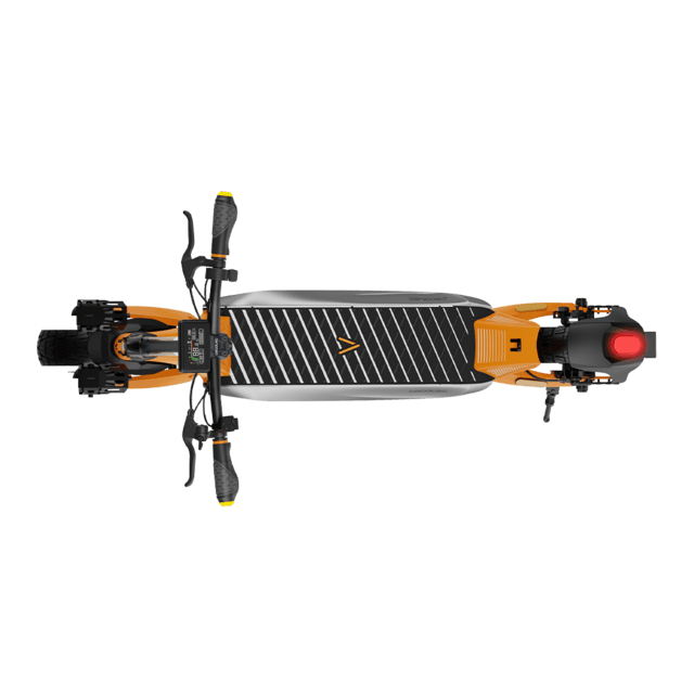 Vista superior del patinete CECOTEC Bongo V70 Connected con plataforma amplia