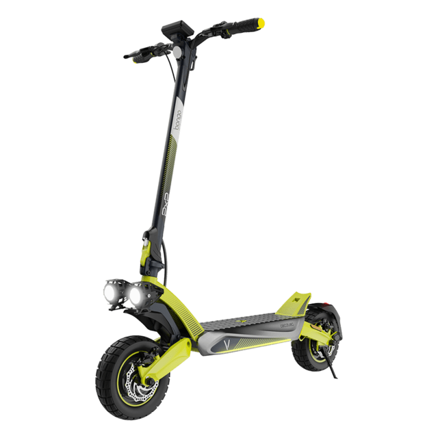 Bongo V55 2x2 Connected Patinete eléctrico con APP. Con una potencia combinada de 1600 W, doble suspensión, autonomía de hasta 55 km, Cumple con la normativa española de circulación