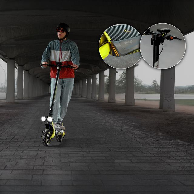 Bongo V55 2x2 Connected Patinete eléctrico con APP. Con una potencia combinada de 1600 W, doble suspensión, autonomía de hasta 55 km, Cumple con la normativa española de circulación