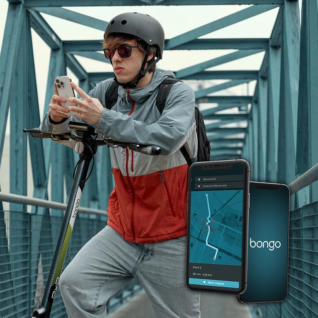 Bongo V55 2x2 Connected Patinete eléctrico con APP. Con una potencia combinada de 1600 W, doble suspensión, autonomía de hasta 55 km, Cumple con la normativa española de circulación