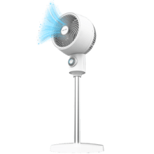 EnergySilence 900 Cyclone Ventilador circulador de ar de pé com 35W, 9" e oscilação.