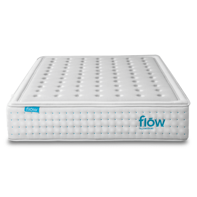 Colchón Flow HybridLuxe Fresh 6800 Colchón híbrido de 14 capas con altura de 31 cm, núcleo de muelles ensacados y tecnologías SpringPlus, Fresh & SilkySoft+.