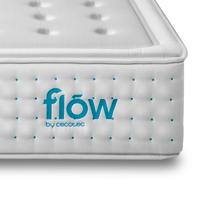 Flow HybridLuxe Fresh 6800 Matratze 14-lagige Hybridmatratze mit einer Höhe von 31 cm, Taschenfederkern und den Technologien SpringPlus, Fresh & SilkySoft+.