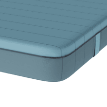 Matelas Flow Genuine T Matelas viscoélastique et recouvrable de 28 cm de haut qui combine 3 couches pour une fermeté moyenne à élevée, âme en mousse profilée HRC2+ et technologies MorphoAdapt+, SoftFresh & EasyClean.