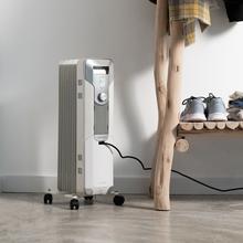 Radiateur bain d’huile Ready Warm 5000 Space avec 5 éléments, 1000 W et 3 niveaux de puissance.