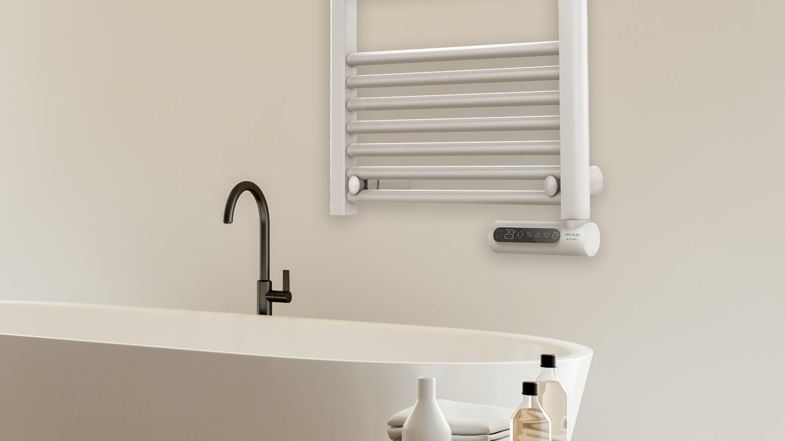 Cecotec Ready Warm 9100 Smart Towel White Toallero Eléctrico 500W -  Electrowifi