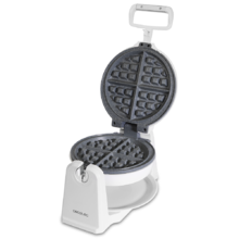 Piastra per waffle Fun Gofrestone Sphere. Rivestimento antiaderente RockStone, Design circolare, Rotazione 180º per ottimizzare l'uso, 1000 W