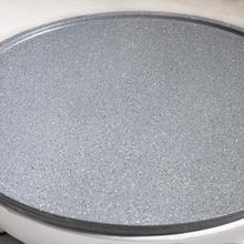 Fun Crepestone Crêpesmaker 1000 W, antihaftbeschichtete RockStone-Platte, einstellbarer Thermostat, Streuwalze und Spatel im Lieferumfang enthalten, Kontrollleuchte, 30,5 cm