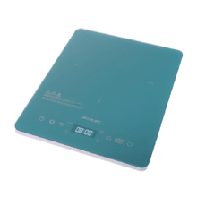 Tragbare Induktionsplatte Full Crystal Sky Leistung 2000 W, einstellbare Temperatur, 4 voreingestellte Programme, Timer, Bratpfannen bis zu 28 cm