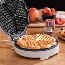 Piastra per waffle Fun Gofrestone Sweetie. 1000 W, capacità per 1 grande o 5 cialde a forma di cuore, antiaderente, acciaio inox